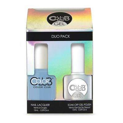 Color Club Matching Soak Off Gel + Nail Lacquer Polish Duo Route 66 1076