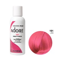 Adore Semi Permanent Hair Color Colouring Cream 191 Fruit Punch 118ml