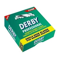 Derby Single Edge Razor Blades Stainless Steel Hair Removal Shaver 100 pcs