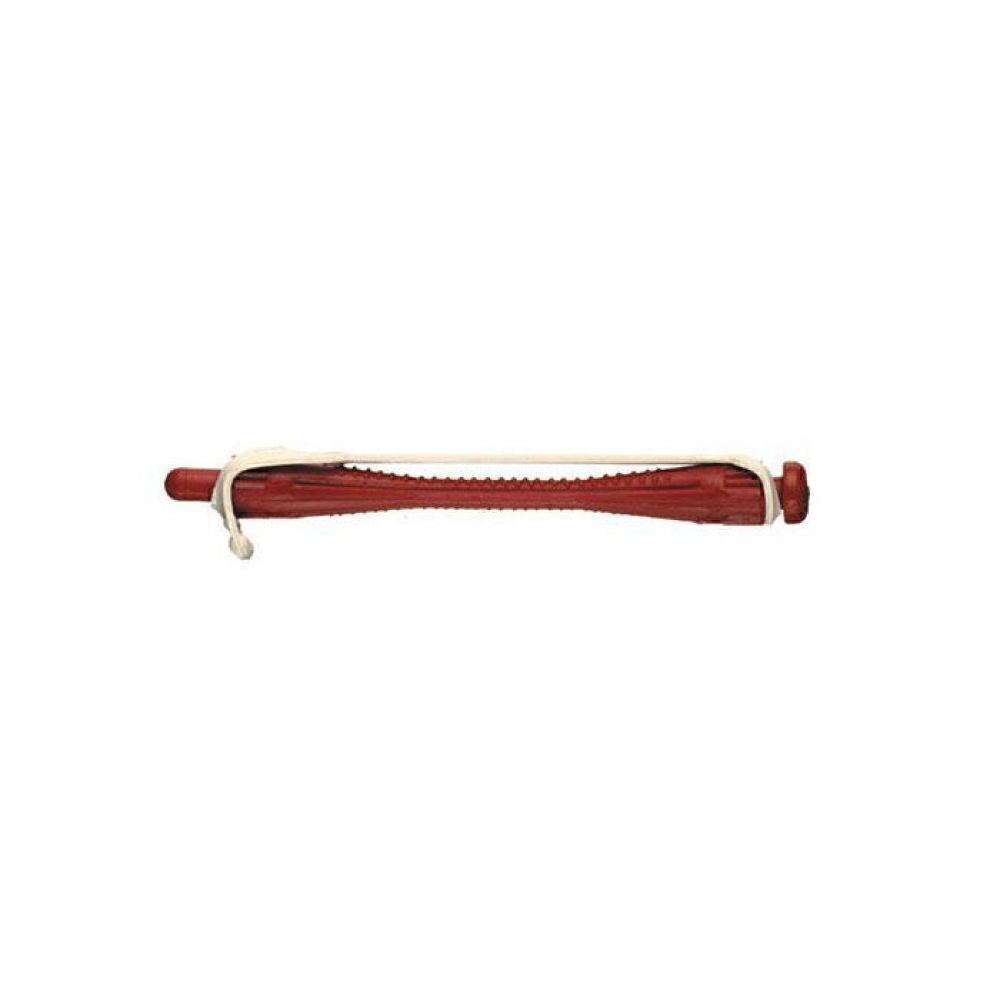 Hi Lift Perm Rods Hair Style Roller Curler Dark Red 3mm 12pcs - Salon Quality