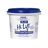 Hi Lift Powder Bleach Blue Blonde Highlighter Tub 500g Hair Colour Dye Tint