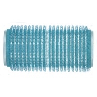 Hi Lift Valcro Roller Self Gripping Hair Volume & Shape Cyan HLV28 - 28mm 6pcs