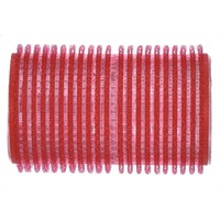 Hi Lift Valcro Roller Self Gripping Hair Volume Shape Red HLV36 - 36mm 6pcs