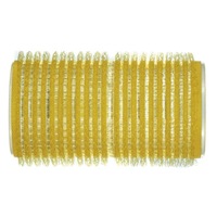 Hi Lift Valcro Roller Self Gripping Hair Volume Shape Yellow HLV32 - 32mm 6pcs