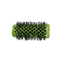 Swiss Rollers Hair Self Gripping Curler Green Coral 25mm 6pcs - Salon Quality