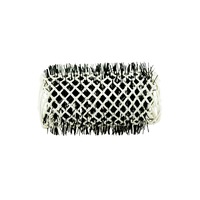 Swiss Rollers Hair Self Gripping Curler White Coral 32mm 6pcs - Salon Quality