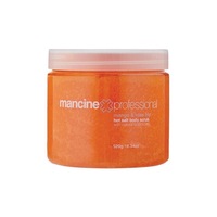 MANCINE Hot Salt BODY SCRUB Sea Salts Exfoliate MANGO & ROSE HIP - 520g