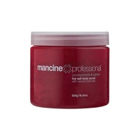 MANCINE Hot Salt BODY SCRUB Sea Salts Exfoliate POMEGRANATE & JOJOBA - 520g