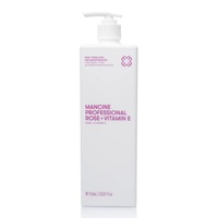Mancine Professional Hand & Body Lotion Rose & Vitamin E Skin Care Wax 1 Litre