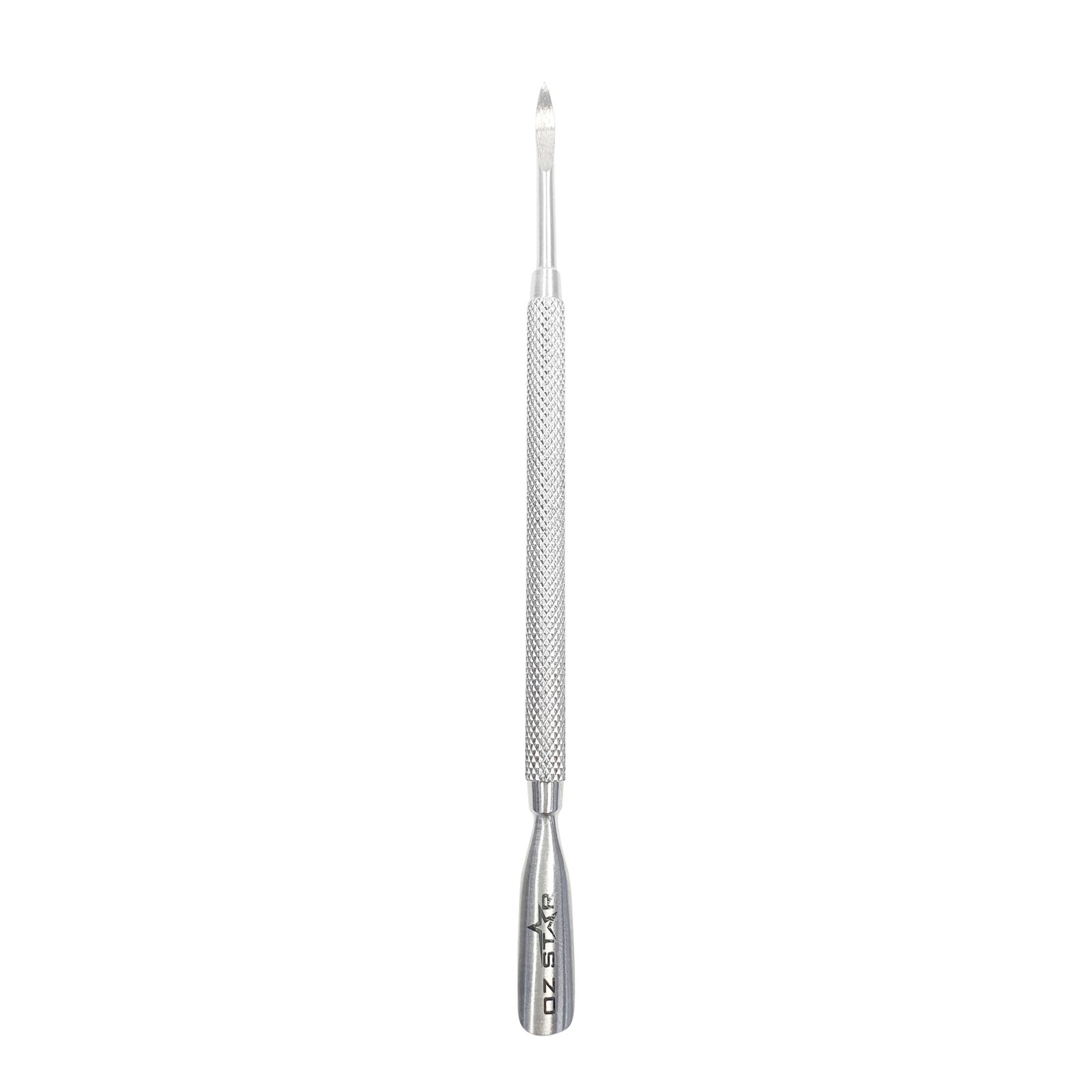 Oz Star Stainless Steel Nail Cuticle Pusher Double End Spoon Pointed Remove SNS