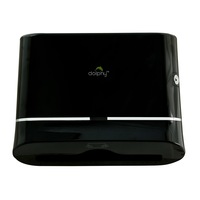 Dolphy Ultraslim Durable ABS Paper Towel Dispenser - Black