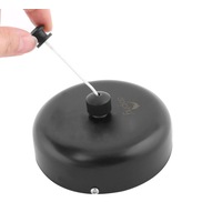 Dolphy Retractable Stainless Steel Round Clothesline - Black