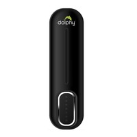 Dolphy Multi Compatible ABS Wall Mount Soap Dispenser 300ml - Black