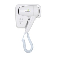 Dolphy Low Noise Wall Mounted Hair Dryer 1200W - White