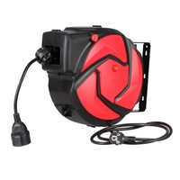 Dolphy Retractable Wall Mount Cable Extension Cord 15m 10A 1000-3000W