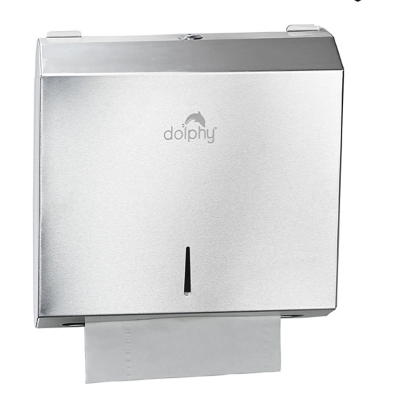 Buy Stainless Steel Slimline Paper Towel Dispenser DPDR0027 MyDeal