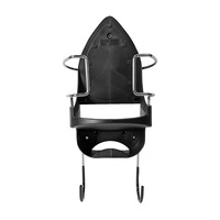 Dolphy Heat-Resistant Multi Compatibility Wall Mount Universal Iron Holder - PBT - 40x16.5x15 cm - Black