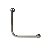 Dolphy Wall Mount Stainless Steel safety Grab Rail 450 X 450 mm - Silver