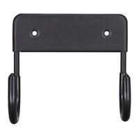Dolphy Efficient Functional Wall Mounted Iron Board Hanger - PBT - 12x6x11 cm - Black