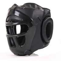 Grilled Head Guard with Detachable Face Shield
