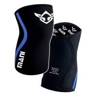 Blue Weightlifting Compression Knee/Elbow Sleeves