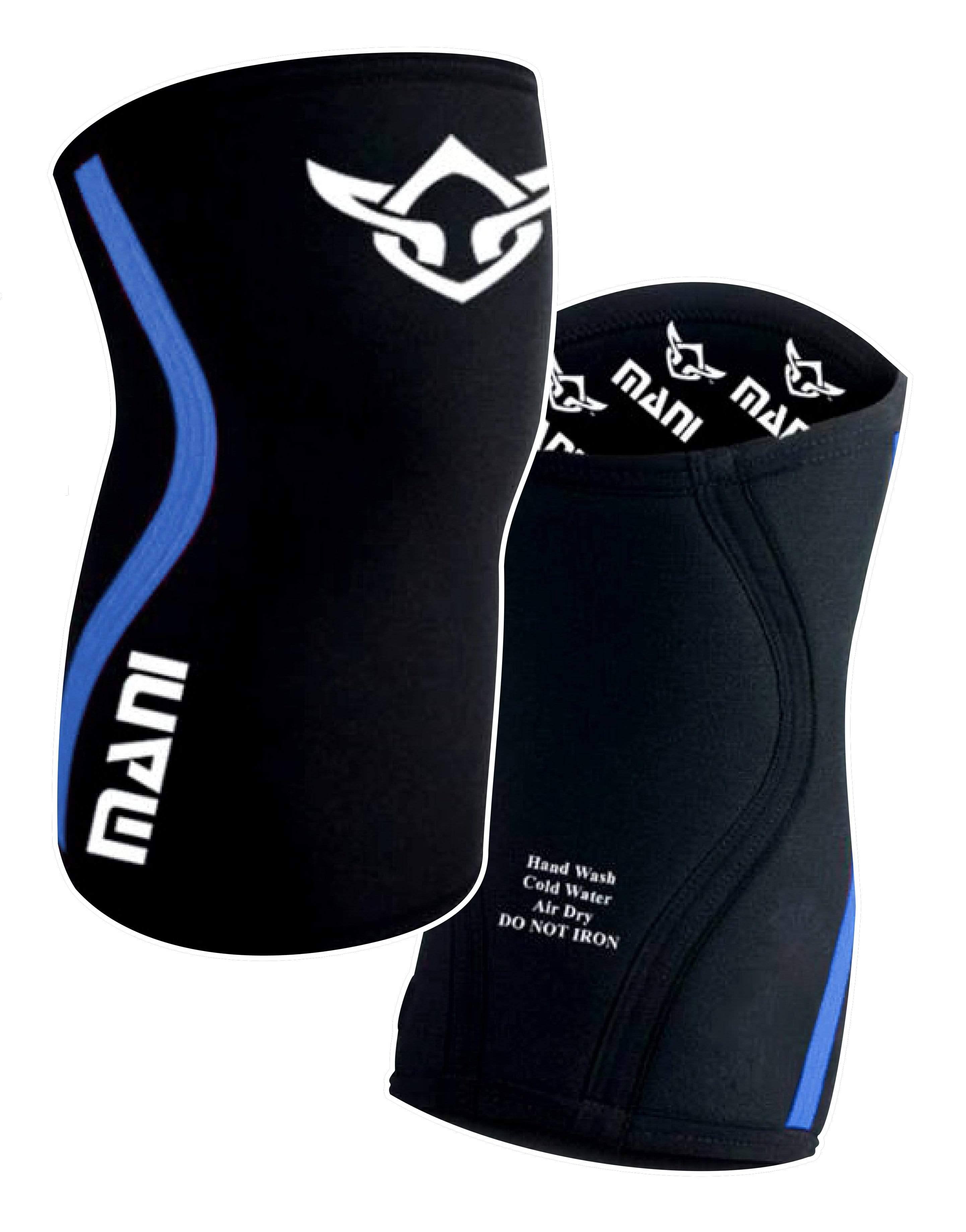 Blue Weightlifting Compression Knee/Elbow Sleeves