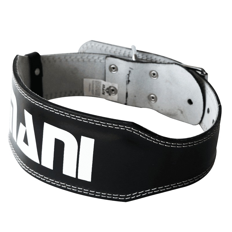 Leather 4 Inch Weight Training Belt Fitness World Wide