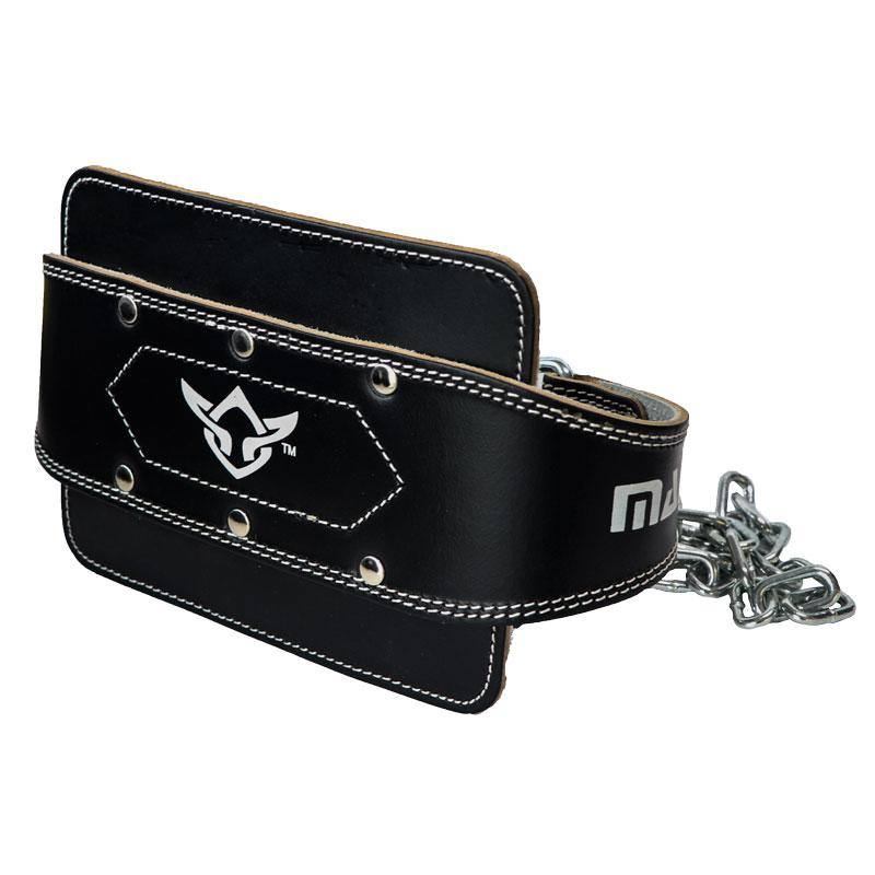 Leather Dipping Belt With Chain