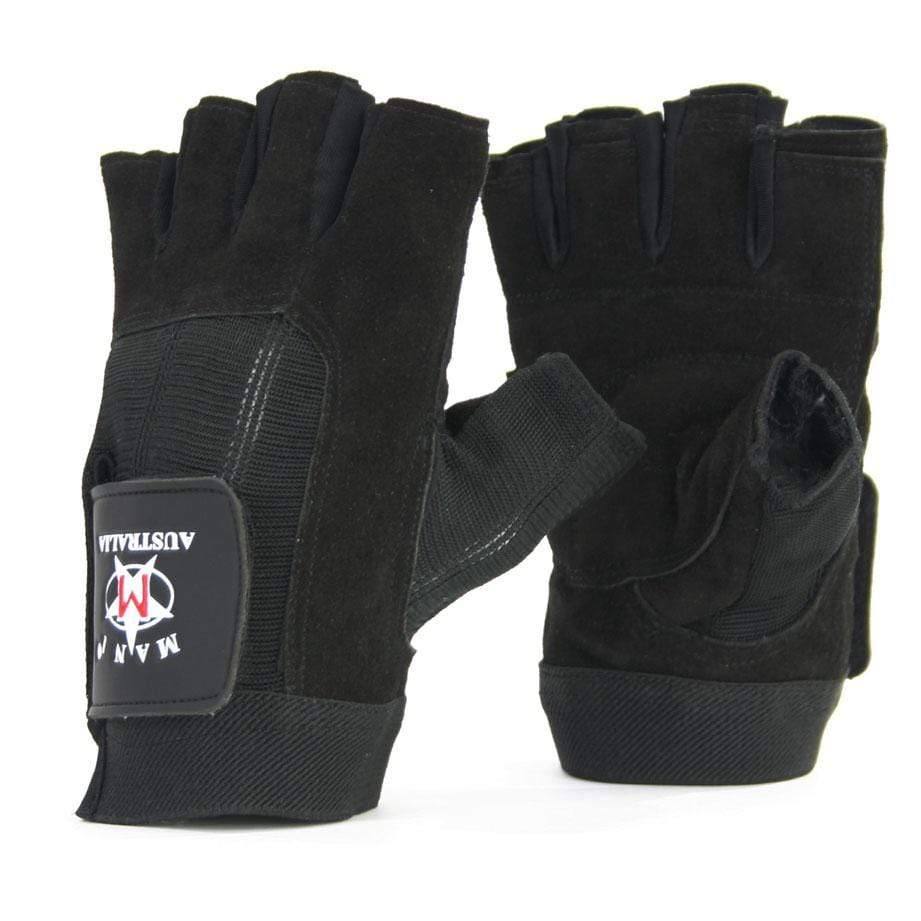 Leather Suede Trainer Gloves