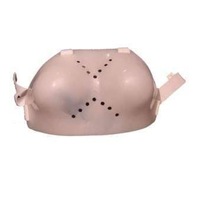 Plastic Chest Guard White EconoGuard for Women