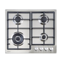 BROHN Premium 60cm Gas Stainless Steel Cooktop