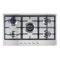 BROHN Premium 90cm Gas Stainless Steel Cooktop 5 Burners