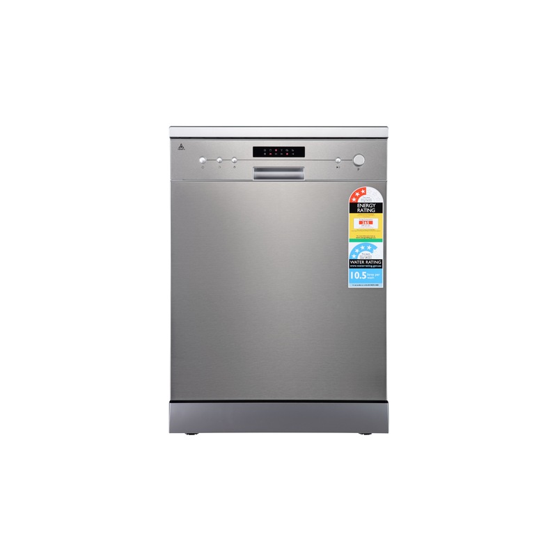 Buy Trinity Freestanding Builtin 60cm Width Silver Dishwasher 12 Place