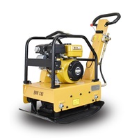 BWM 30KN Commercial Reversible Plate Compactor -Robin EX21 7HP Engine with Wheels(C160)