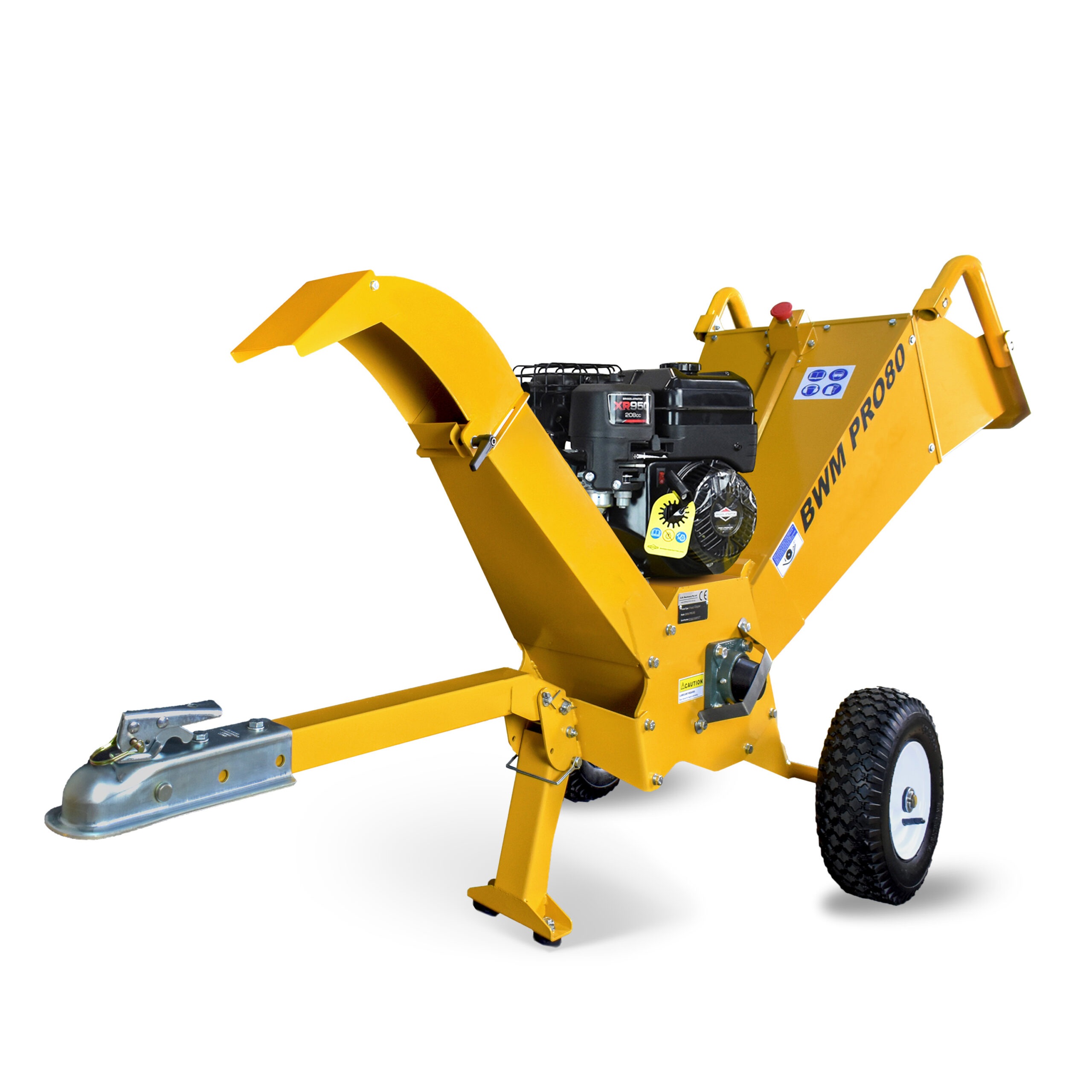 BWM Self Feeding Chipper  Briggs & Stratton 6.5hp Engine PRO80 B.W.