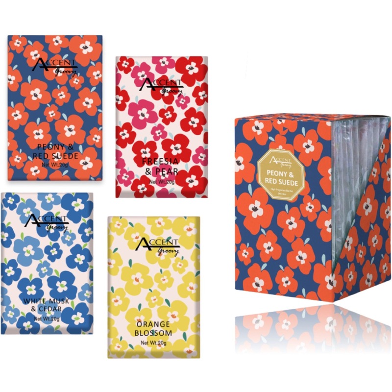 Buy Accent Groovy Scented Sachets MyDeal