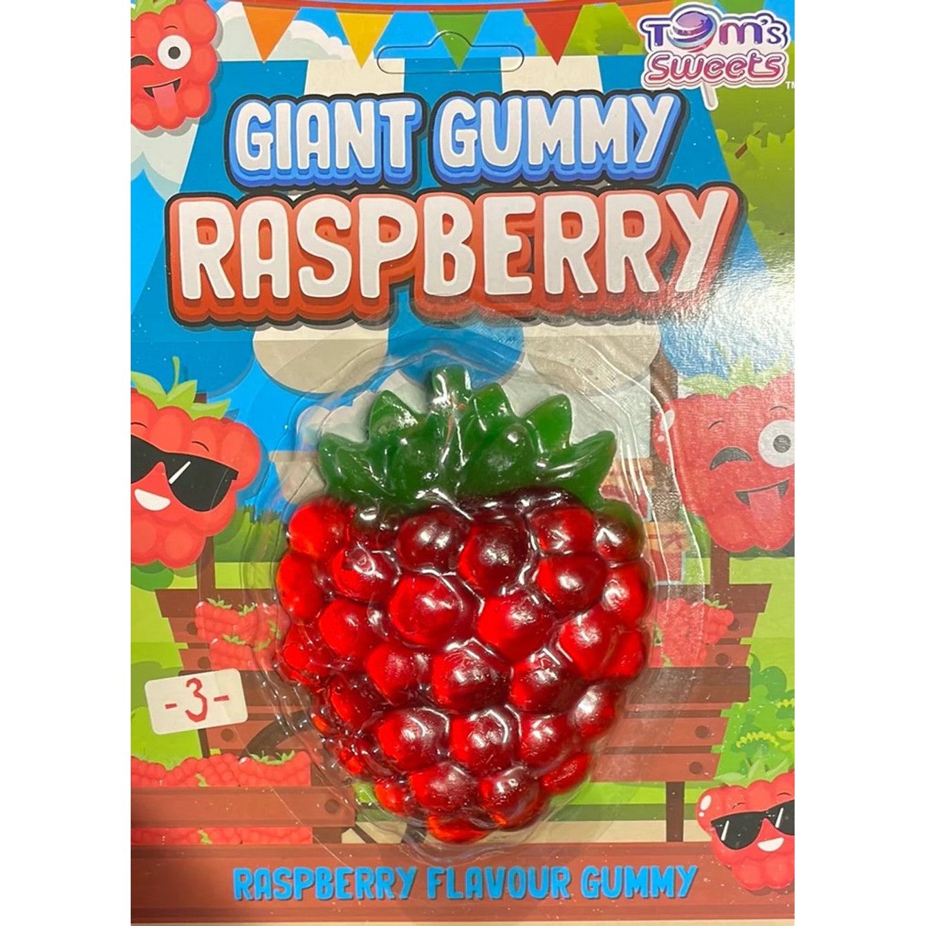 Buy Giant Gummy - Raspberry - MyDeal Australia