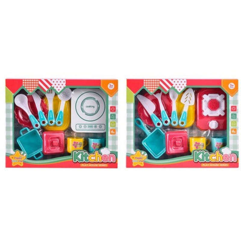 Buy Kitchen Playset with Stovetop MyDeal