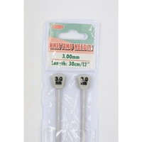 Knitting Needles 30cm - 3.00mm