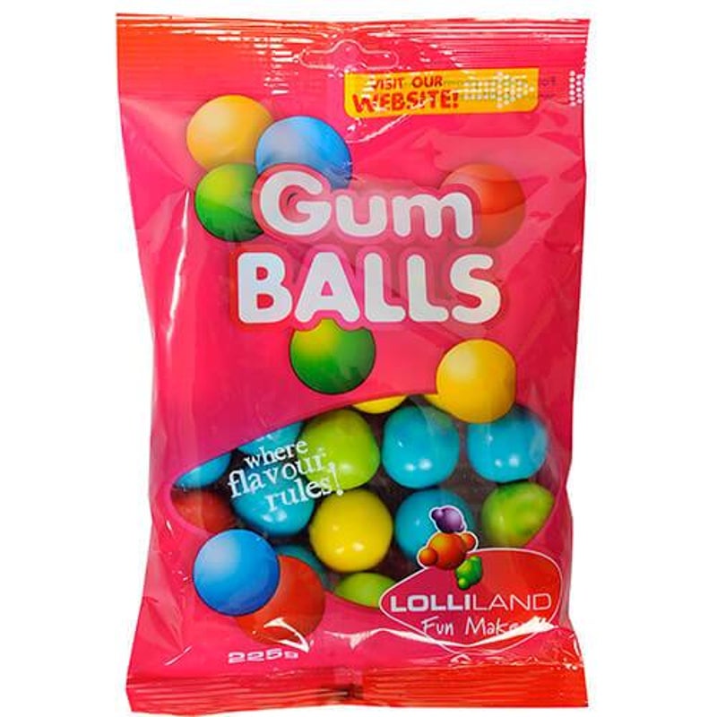 Buy Lolliland Gumballs 200g - MyDeal