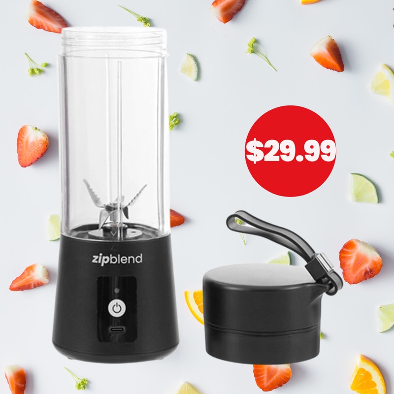 Buy Zip 2 Blade Blender Black MyDeal