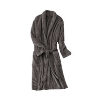 Bathrobe Dressing Gown Sleepingwear Men's Women's Supersoft Coral Fleece