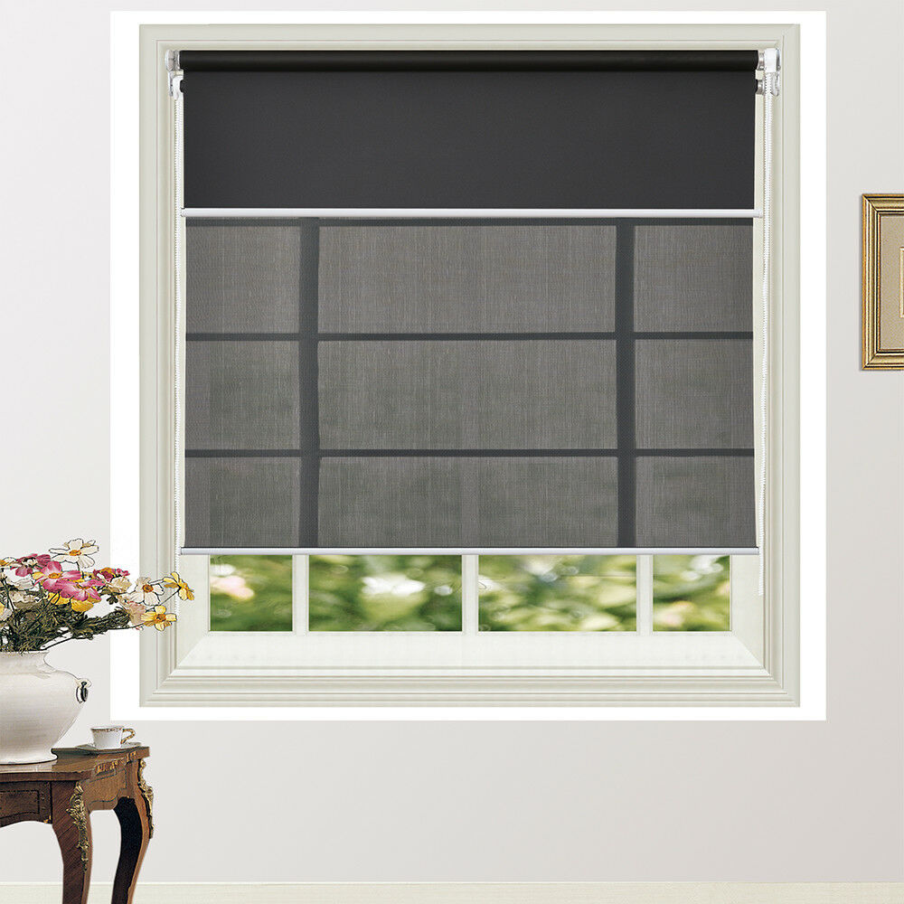 Custom Size Day Night Double Roller Blind Flexible Conbination In   Custom Size Day Night Double Roller Blind Flexible Conbination In Colours 2418206 05 