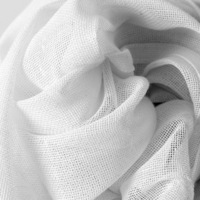 Linen-poly Tie Top Curtain Linen Panel Drapes 135cmWx213/240cmD 1 Panel/Bag
