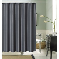 Water Resistant Shower curtains Bathroom Curtain with 12pcs hooks