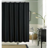 Water Resistant Shower curtains Bathroom Curtain with 12pcs hooks