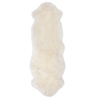 100% Genuine Sheepskin lambskin Rug Fluffy DOUBLE L 180cm
