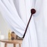 Black Curtain Holdbacks | Poles and Blinds