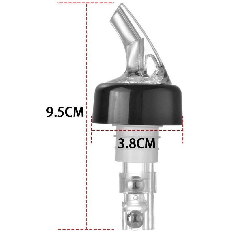 Buy 30ml Liquor Wine Bottle Pourer Quick Shot Spirit Measure Cocktail ...