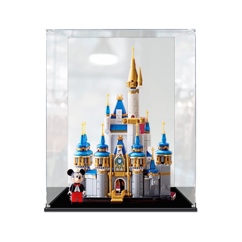 Buy Acrylic Display Case for LEGO 40478 DISNEY Mini Disney Castle Figure  Storage Box Dust Proof Glue Free MyDeal